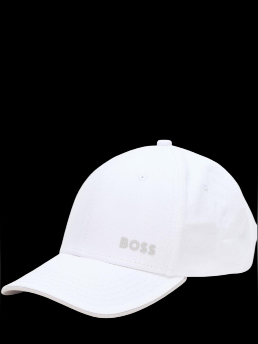 Boss Bold Logo White Ball Cap (Hugo Boss)